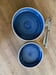 Image of BLUE High sided Lunch and Dessert Plates