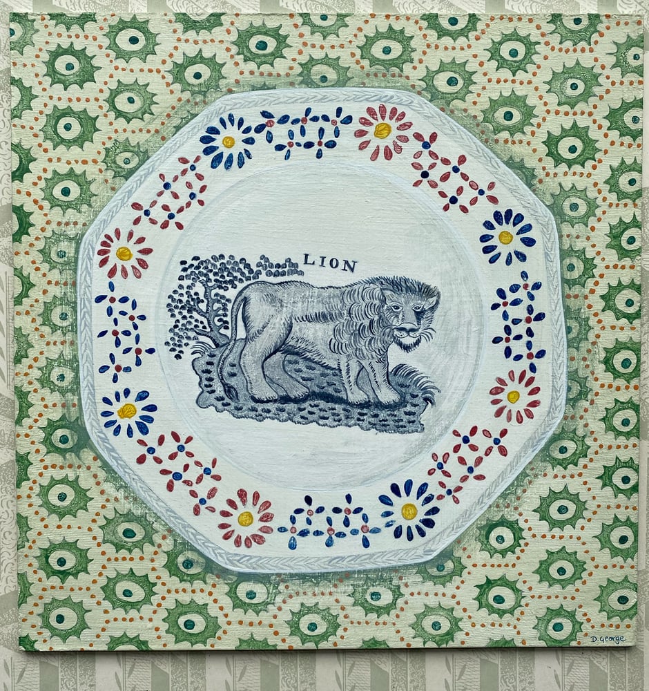 Image of Lion plate 