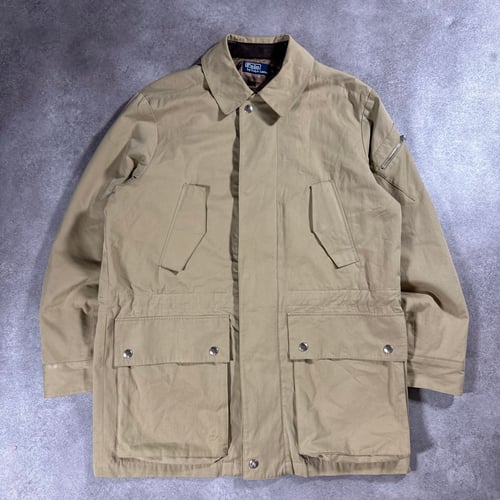 Image of 1990s Polo Ralph Lauren Trench Coat, Size Large