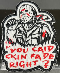 Skinfaderight iron on patch 