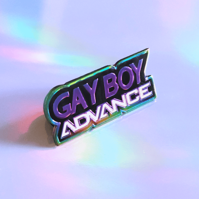 [Enamel Pin] GayBoy Advance