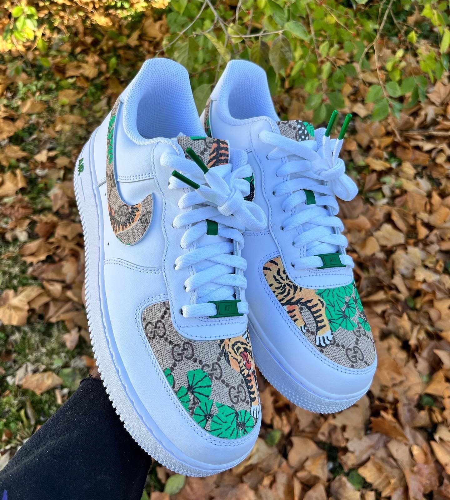 Safari GUCCI 🌴🐅 | Braggs Custom Sneakers ❗️