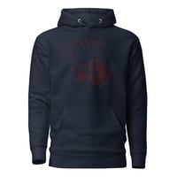 Image of PolyBetta Red Unisex Hoodie Deluxe