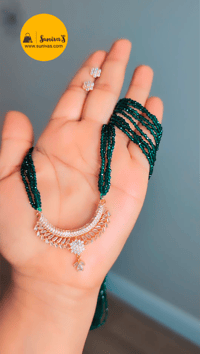 Image 5 of LHM-4001_Hydropotey Long Mangalsutra Set