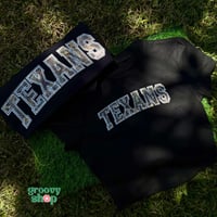 Texans Camo Crop/Tshirt