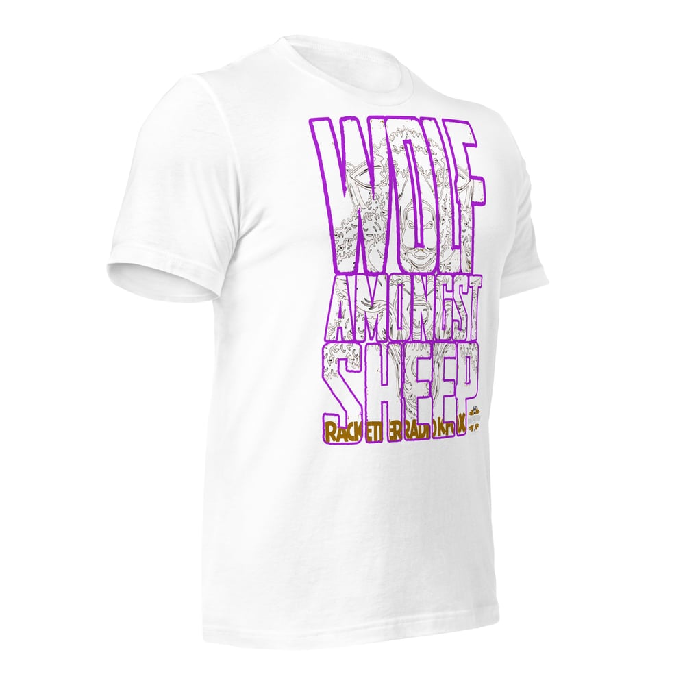 RBA Wolf Amongst Sheep Unisex T-shirt Purple