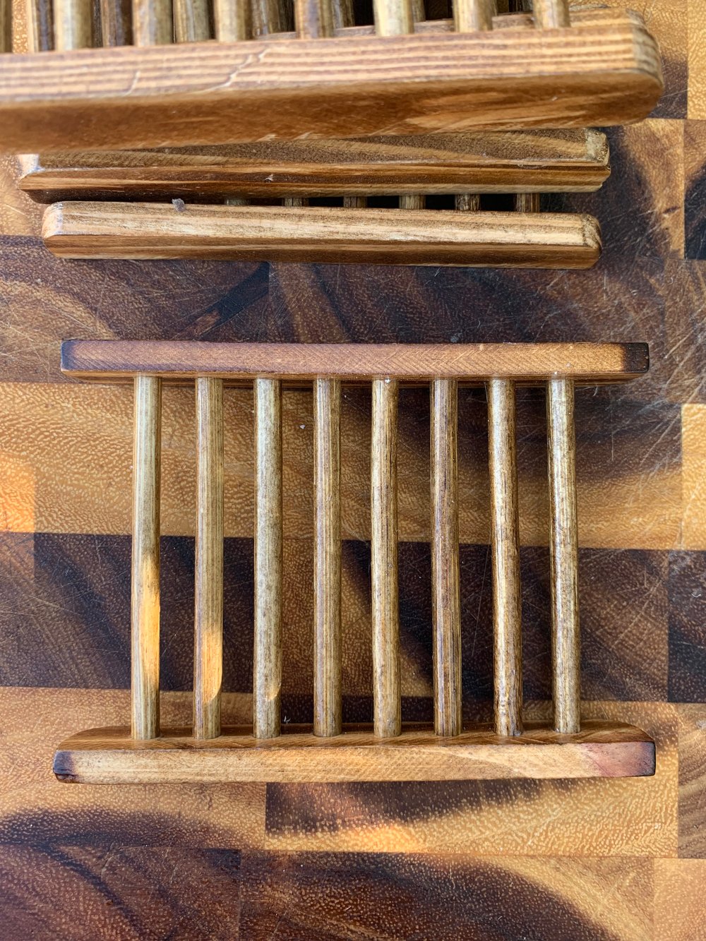 Image of Dark Bamboo Soap Holder Pad 