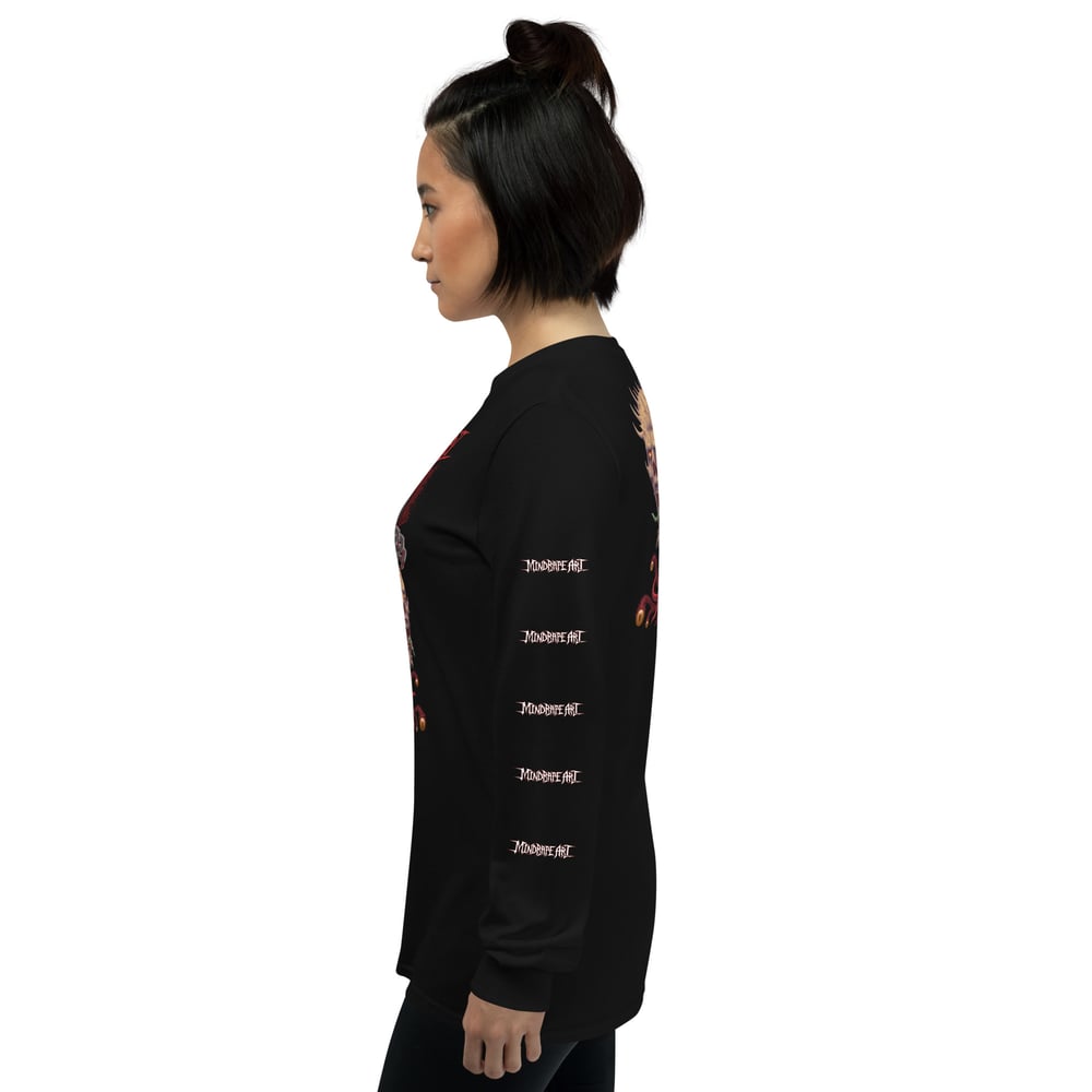 Mindrape Art - Duality and Decay Long Sleeve Shirt by Mark Cooper Art