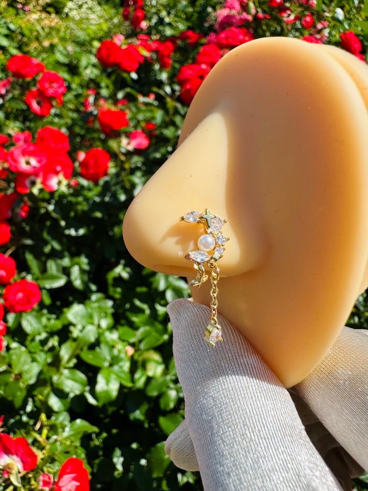 Image of Crystal Moon Ring