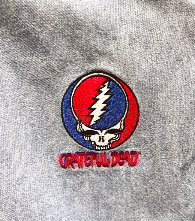 Grateful Dead 1995 Omni Atlanta Denim Work Shirt - Fits XL