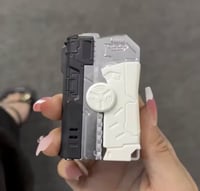 Image 3 of NO LASER Portable Windproof Inflatable Lighter GyroscopeDecompression Jet Flame Deformation