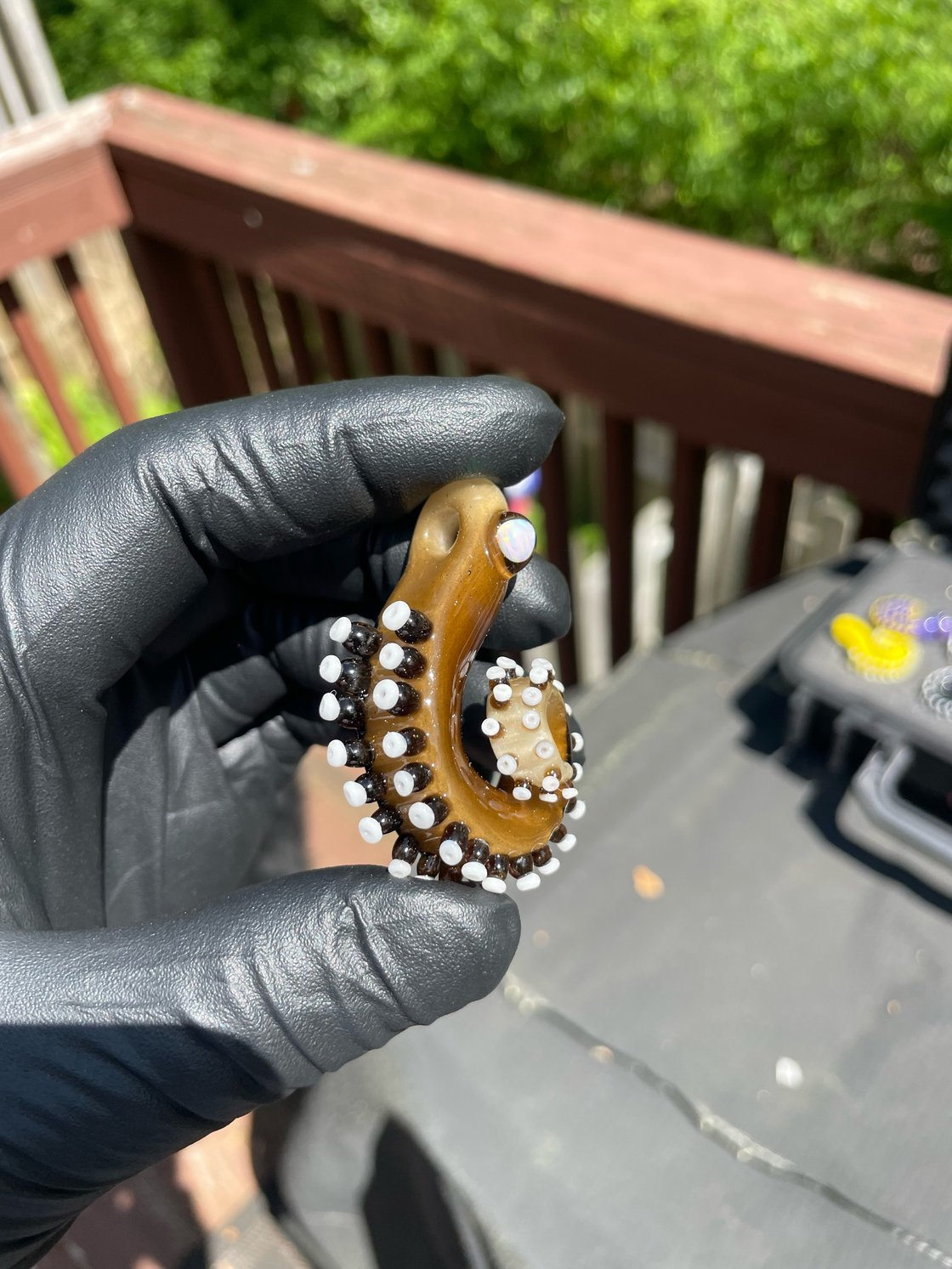 Image of Brown tentacle
