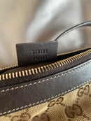 Image 3 of Gucci monogram charm bag with gold hardware 
