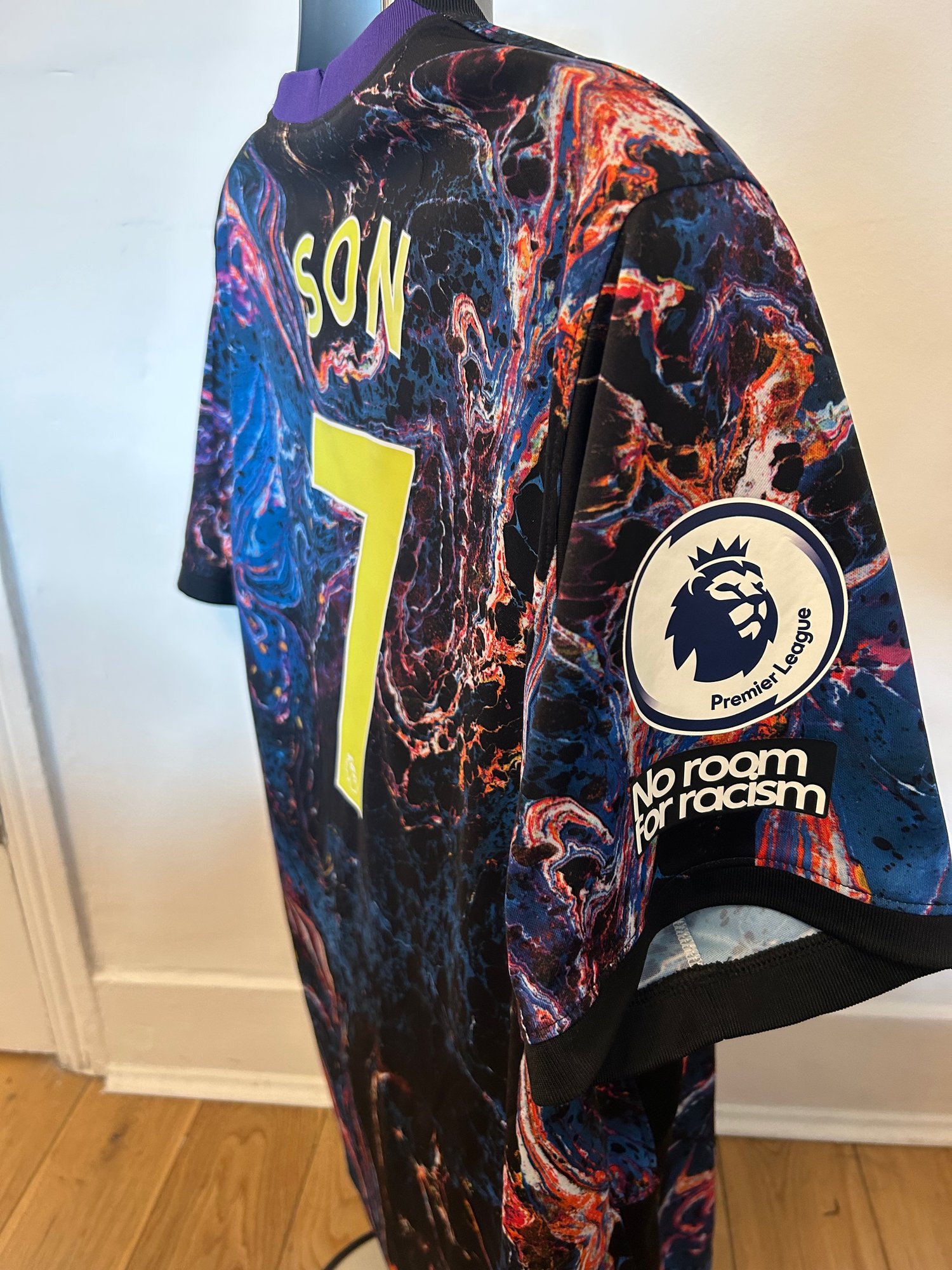 Image of Tottenham “SON 7” 2021/22 Away Shirt + PL patch
