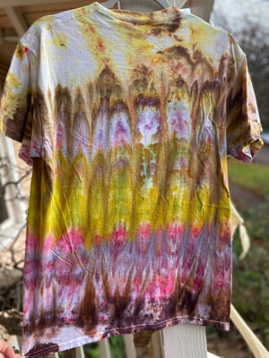 Image of MEDIUM Live Fast Eat Trash Tie Dye Shirt 