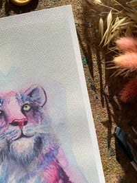 Image 3 of Print Tigre Rose 