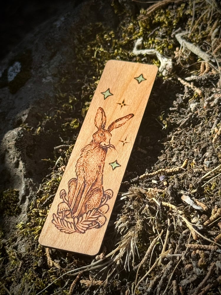 The Hare - Gilded Guardian Bookmark 