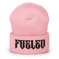 Image 3 of Fuckin' Fueled Black Embroidered Beanies
