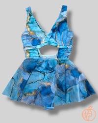 Image 1 of Peachy Bodysuit with skirt - available in different prints