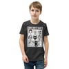 ‘RUBBER MONSTER MASKS #3 - KIDS T-SHIRT