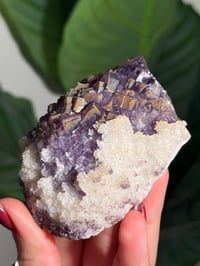 Image 5 of QUARTZY IRIDESCENT DISCO BALL FLUORITE -CHINA-
