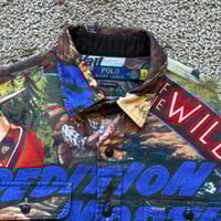 Image 3 of POLO RALPH LAUREN CLASSIC FIT EXPEDITION PRINT WORKSHIRT MENS SIZE MEDIUM FLANNEL AMERICAN WEST NEW