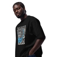 Image 2 of TAKEOVER Oversized heavyweight t-shirt