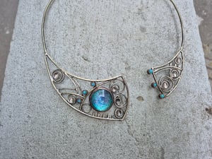 Blue necklace 