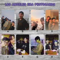 Image 2 of BTS Los Angeles Era Photo Cards - Handmade Cards