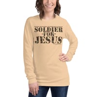 Image 23 of Soldier For Jesus Unisex Long Sleeve Tee