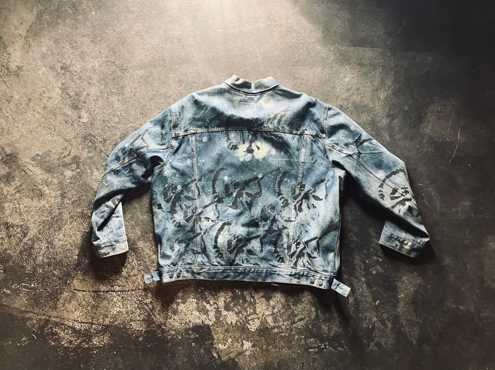 All Over Print Levi Trucker Jacket 