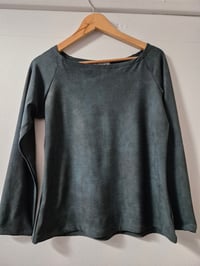 Kylie Jane long sleeve tshirt -green oil