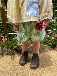 Image 1 of APPLE GINGHAM SHORTS