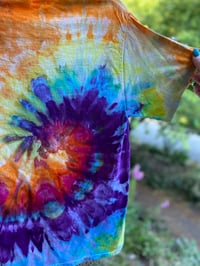 Image 6 of SMALL MILF Man I Love Frogs Tie Dye Shirt H23