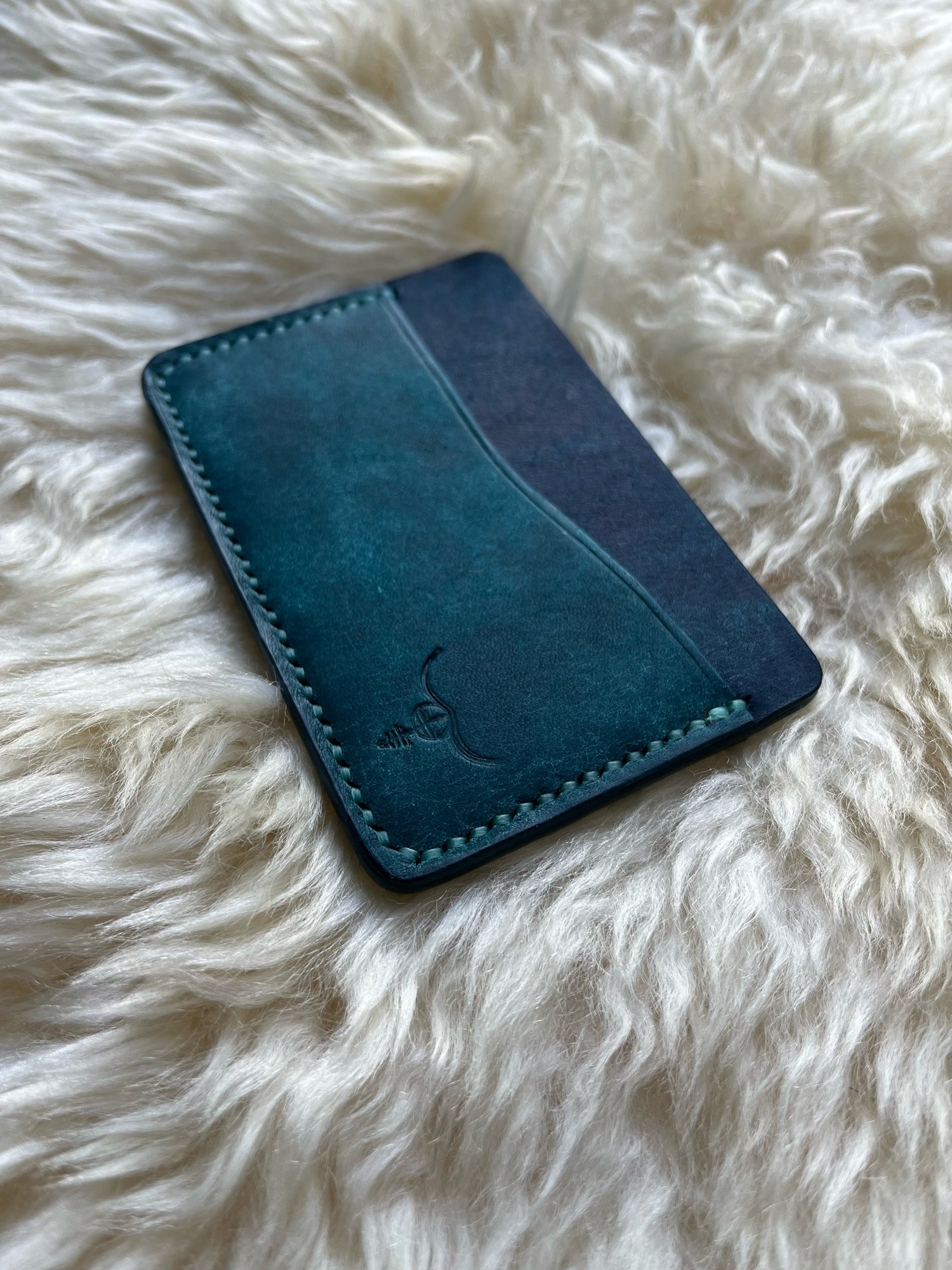 Image of Sapphire/Ortensia Pueblo Horizontal Cardholder 