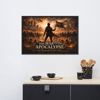 Image 1 of The War of the Apocalypse Framed poster