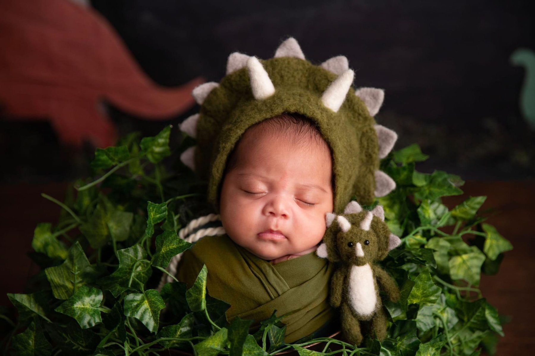 Newborn Felted Sports Photo Prop