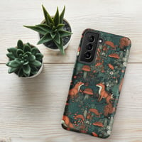 Image 20 of Boho Nature Cottagecore Inspired Fox Among Mushrooms Tough case for Samsung®