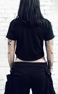 Image 3 of FUCK ICE Crop Top