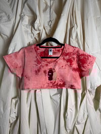 Image 1 of Crop Top Bleached