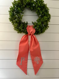 Easter Cross Wreath Sash