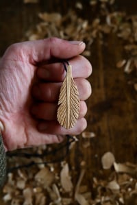 Image 5 of   Feather Pendant Necklace 