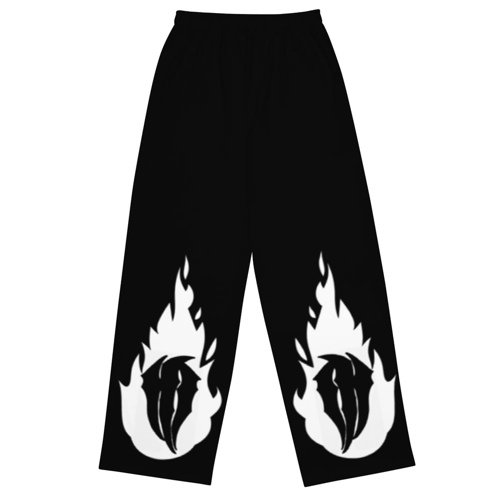 3 Klaw Paw wide-leg pants
