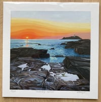 Image 1 of ‘GODREVY SUNSET’ PRINT