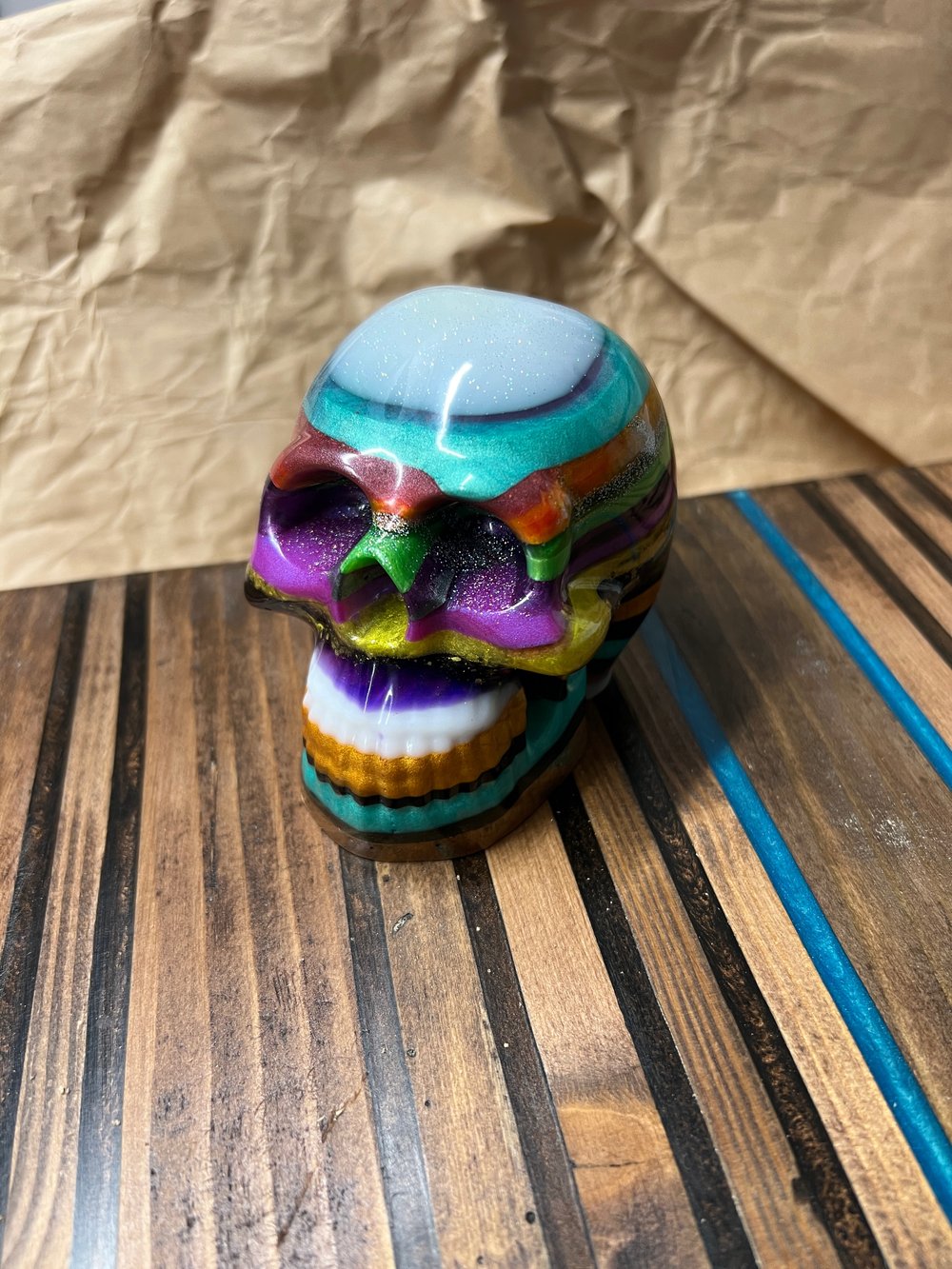 Leftover Resin Skull V3