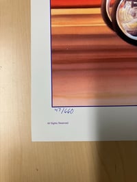 Image 3 of "Plum Krazy"  litho by David Peters