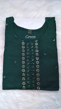 Image 8 of KSV8107-1 Pc Soft Rayon Slub Kurthi