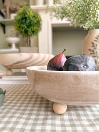 Image 2 of SALE! Wooden Display Bowls ( 2 sizes )