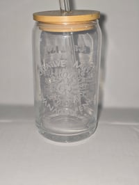 Libby style coffee glass