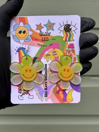 Psy Flower Earrings